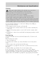 Предварительный просмотр 287 страницы Ford 2006 Freestar Owner'S Manual