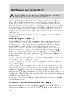 Предварительный просмотр 294 страницы Ford 2006 Freestar Owner'S Manual