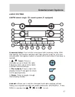 Предварительный просмотр 17 страницы Ford 2006 Freestyle User Manual