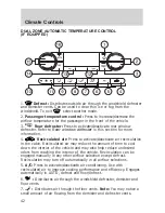 Предварительный просмотр 42 страницы Ford 2006 Freestyle User Manual