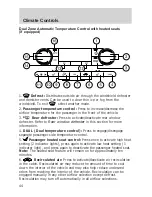 Предварительный просмотр 44 страницы Ford 2006 Freestyle User Manual