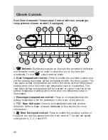 Предварительный просмотр 46 страницы Ford 2006 Freestyle User Manual