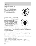 Предварительный просмотр 52 страницы Ford 2006 Freestyle User Manual