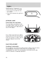 Предварительный просмотр 56 страницы Ford 2006 Freestyle User Manual