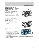 Предварительный просмотр 61 страницы Ford 2006 Freestyle User Manual