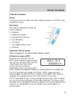 Предварительный просмотр 79 страницы Ford 2006 Freestyle User Manual