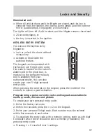 Предварительный просмотр 97 страницы Ford 2006 Freestyle User Manual