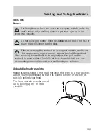 Предварительный просмотр 105 страницы Ford 2006 Freestyle User Manual