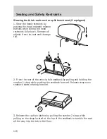 Предварительный просмотр 116 страницы Ford 2006 Freestyle User Manual