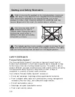 Предварительный просмотр 118 страницы Ford 2006 Freestyle User Manual