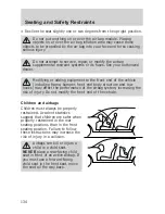 Предварительный просмотр 134 страницы Ford 2006 Freestyle User Manual