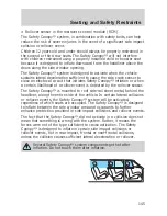 Предварительный просмотр 145 страницы Ford 2006 Freestyle User Manual