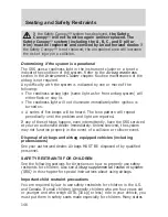 Предварительный просмотр 146 страницы Ford 2006 Freestyle User Manual