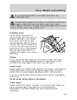 Предварительный просмотр 183 страницы Ford 2006 Freestyle User Manual