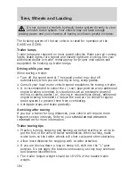 Предварительный просмотр 184 страницы Ford 2006 Freestyle User Manual