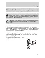 Предварительный просмотр 187 страницы Ford 2006 Freestyle User Manual