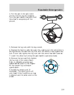 Предварительный просмотр 219 страницы Ford 2006 Freestyle User Manual