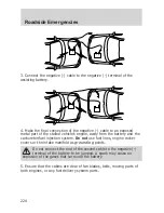 Предварительный просмотр 224 страницы Ford 2006 Freestyle User Manual