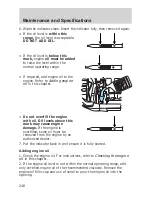 Предварительный просмотр 248 страницы Ford 2006 Freestyle User Manual