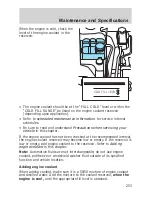 Предварительный просмотр 253 страницы Ford 2006 Freestyle User Manual