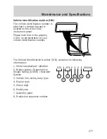 Предварительный просмотр 277 страницы Ford 2006 Freestyle User Manual