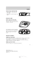 Предварительный просмотр 39 страницы Ford 2006 Fusion Owner'S Manual