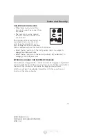 Предварительный просмотр 73 страницы Ford 2006 Fusion Owner'S Manual