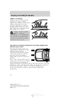 Предварительный просмотр 110 страницы Ford 2006 Fusion Owner'S Manual