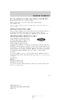 Предварительный просмотр 197 страницы Ford 2006 Fusion Owner'S Manual