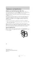 Предварительный просмотр 234 страницы Ford 2006 Fusion Owner'S Manual