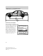 Предварительный просмотр 256 страницы Ford 2006 Grand Marquis Owner'S Manual