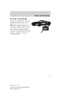 Предварительный просмотр 37 страницы Ford 2006 GT Owner'S Manual