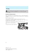 Предварительный просмотр 96 страницы Ford 2006 GT Owner'S Manual