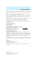 Предварительный просмотр 131 страницы Ford 2006 GT Owner'S Manual