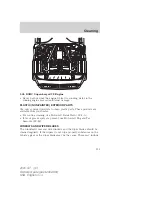 Предварительный просмотр 135 страницы Ford 2006 GT Owner'S Manual