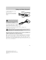 Предварительный просмотр 169 страницы Ford 2006 Mariner Hybrid Owner'S Manual