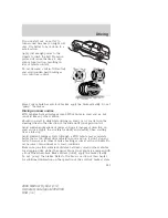 Предварительный просмотр 223 страницы Ford 2006 Mariner Hybrid Owner'S Manual