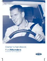 Предварительный просмотр 1 страницы Ford 2006 Mondeo Owner'S Handbook Manual