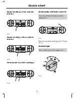 Предварительный просмотр 14 страницы Ford 2006 Mondeo Owner'S Handbook Manual