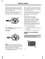 Предварительный просмотр 17 страницы Ford 2006 Mondeo Owner'S Handbook Manual