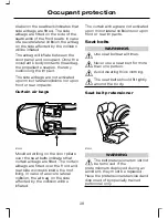 Предварительный просмотр 30 страницы Ford 2006 Mondeo Owner'S Handbook Manual