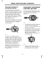 Предварительный просмотр 35 страницы Ford 2006 Mondeo Owner'S Handbook Manual