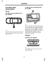 Предварительный просмотр 37 страницы Ford 2006 Mondeo Owner'S Handbook Manual