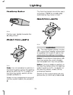 Предварительный просмотр 56 страницы Ford 2006 Mondeo Owner'S Handbook Manual