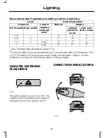 Предварительный просмотр 58 страницы Ford 2006 Mondeo Owner'S Handbook Manual