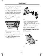 Предварительный просмотр 63 страницы Ford 2006 Mondeo Owner'S Handbook Manual