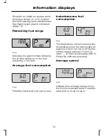 Предварительный просмотр 81 страницы Ford 2006 Mondeo Owner'S Handbook Manual