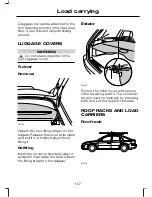 Предварительный просмотр 129 страницы Ford 2006 Mondeo Owner'S Handbook Manual