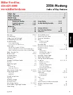 Предварительный просмотр 1 страницы Ford 2006 Mustang Owner'S Manual