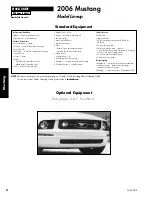 Предварительный просмотр 4 страницы Ford 2006 Mustang Owner'S Manual